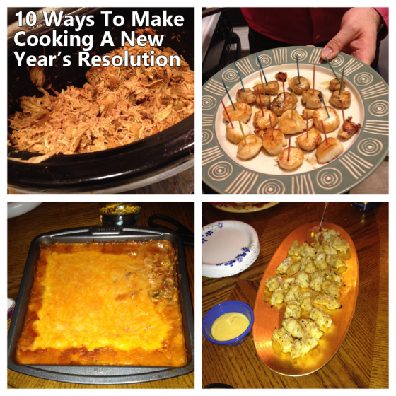 10 ways to make cooking a new years resolutions